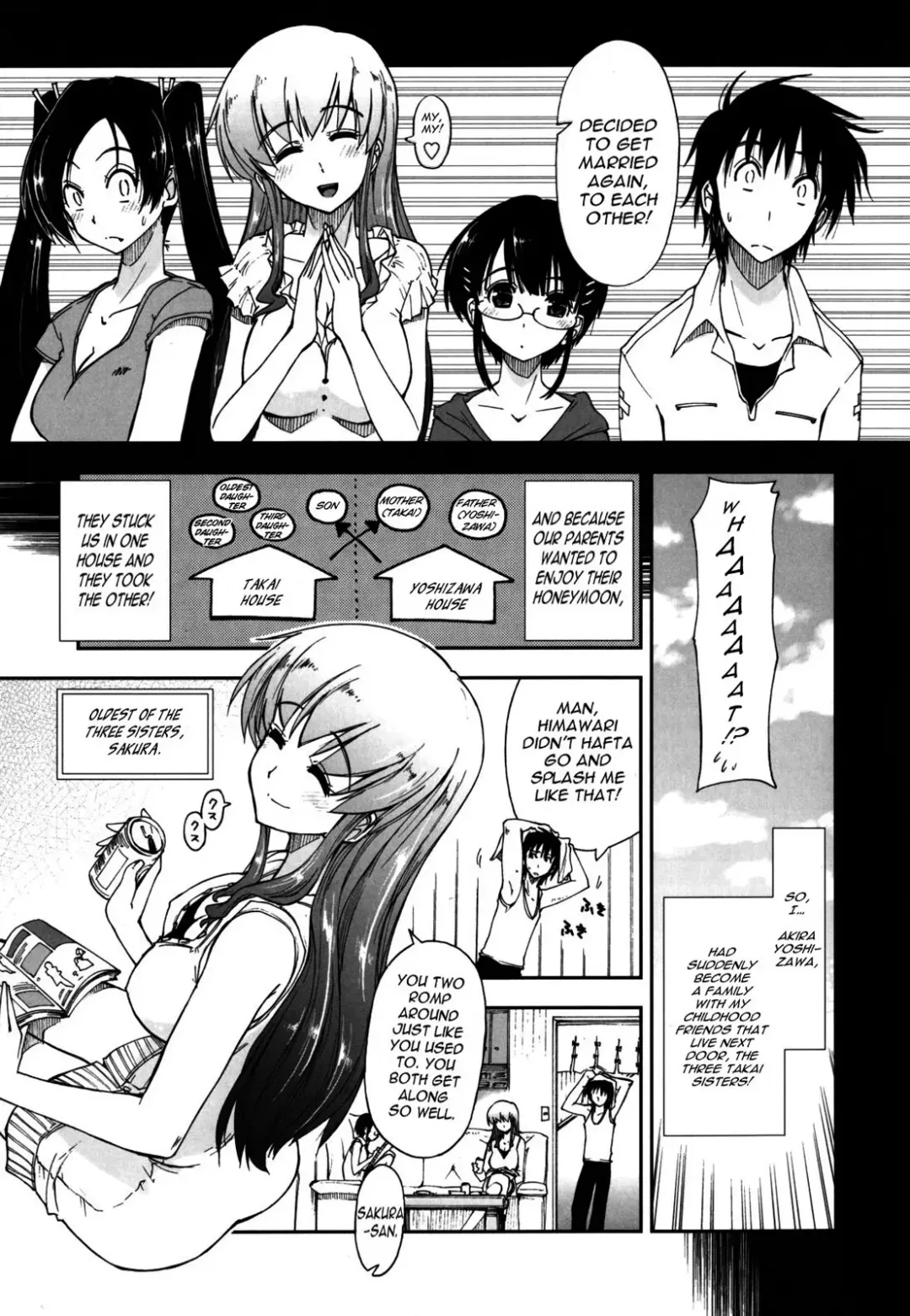 [Kamino Ryu-ya] Mozaiku X Sanshimai Ch. 1+7-9 v2 (decensored) Fhentai - Page 10