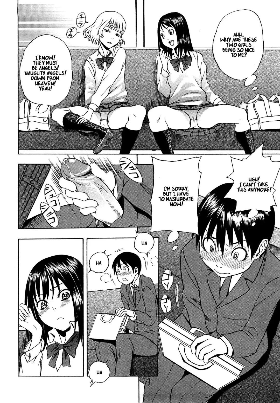 [Shiden Akira] Panchira Ero Tenshi | Naughty Upskirt Angels (decensored) Fhentai - Page 8