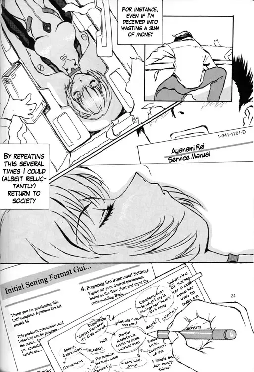 [Iwasaki Tatsuya] Ayanami Rei Hen Fhentai - Page 24