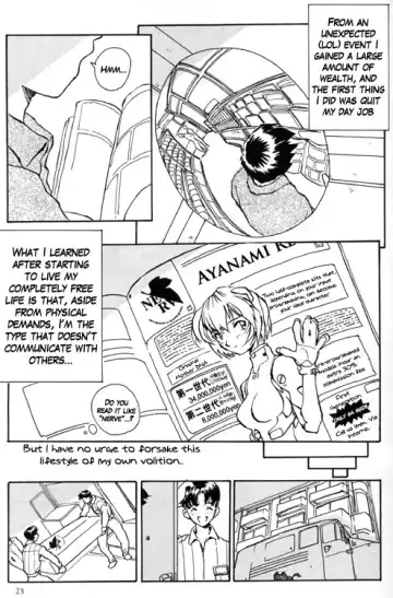 [Iwasaki Tatsuya] Ayanami Rei Hen Fhentai - Page 23