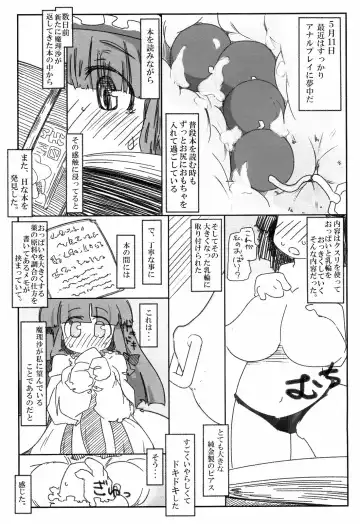 [Ryokutya] Hentai Patchouli no Jiko Choukyou Nisshi Fhentai - Page 3