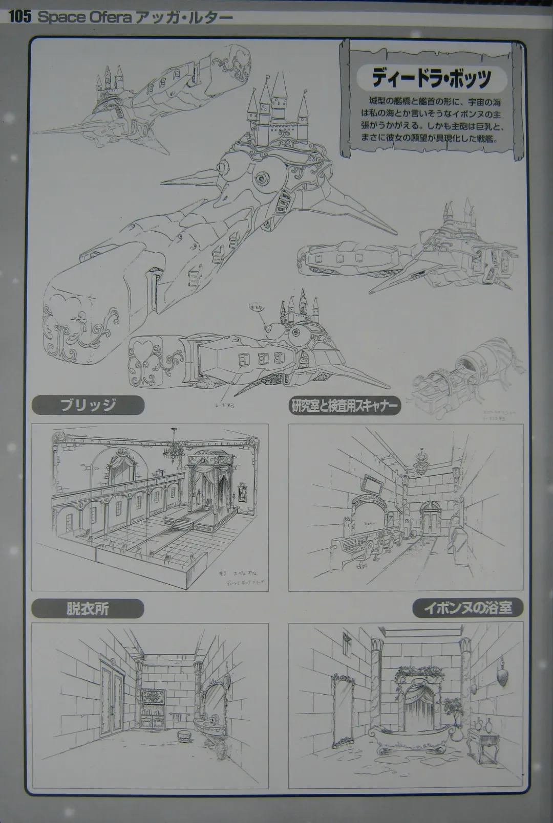 [Kajishima Masaki] Gosenzo San-e and Space Ofera Agga Ruter Visual Collection Fhentai - Page 108