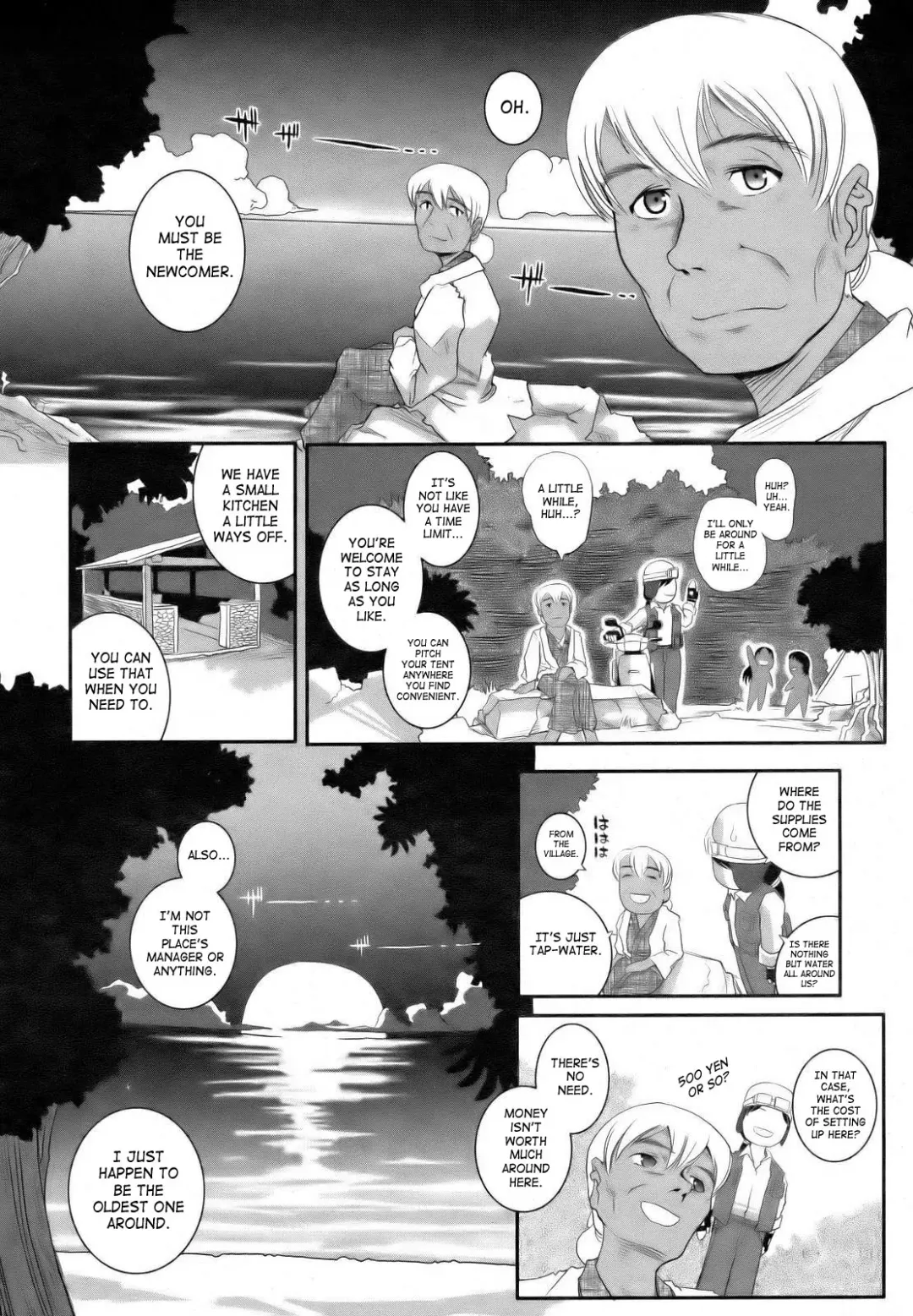 [Kirie Masanobu] Tabibito to Zetsu Wajima Kitan | Traveler's Matchless Island Story Fhentai - Page 6