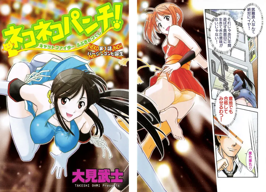 [Ohmi Takeshi] Neko Neko Punch! Fhentai - Page 4