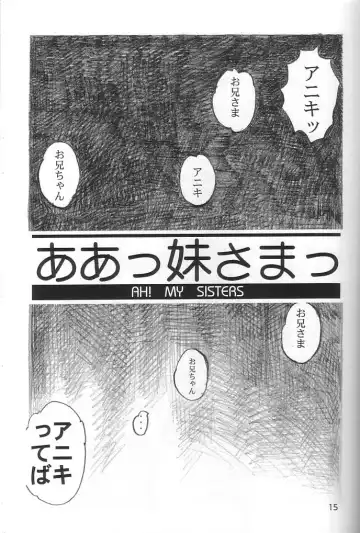 [Yamaguchi Shunichi] P-2: Aa Imouto-sama 2 - Ah! My Sisters 2 Fhentai - Page 14