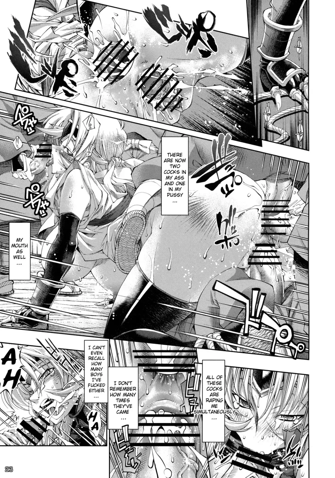 [Kasaki Yoshihiko - Rakko] Kunoichi From USA Fhentai - Page 22