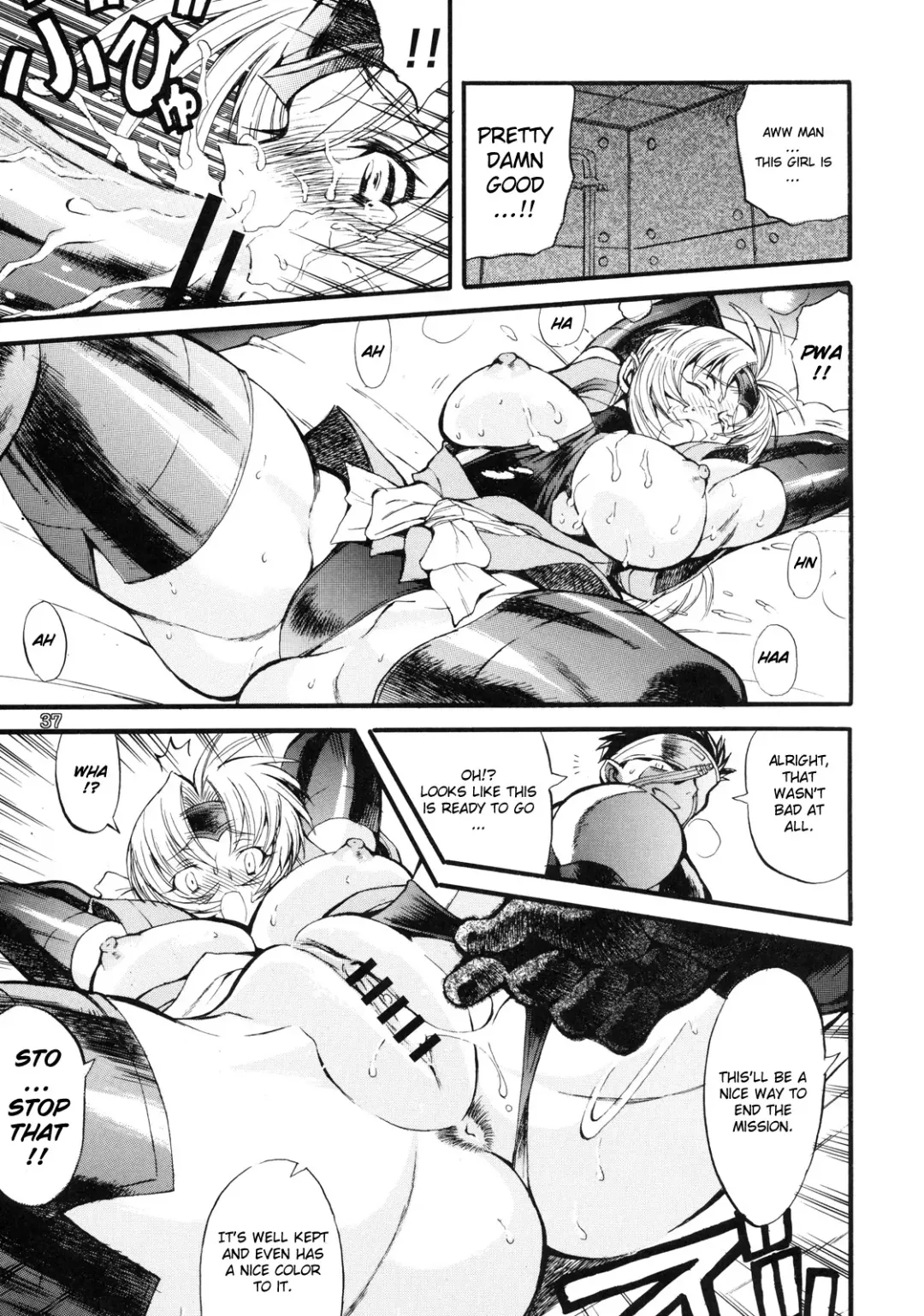 [Kasaki Yoshihiko - Rakko] Kunoichi From USA Fhentai - Page 36