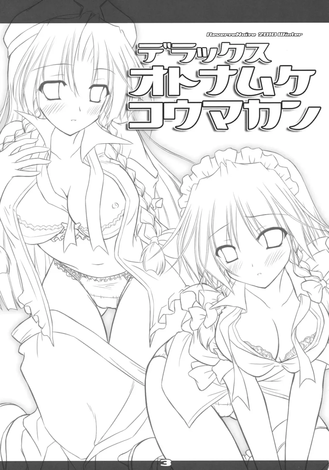 [Yamu] Deluxe Otonamuke Koumakan Fhentai - Page 3