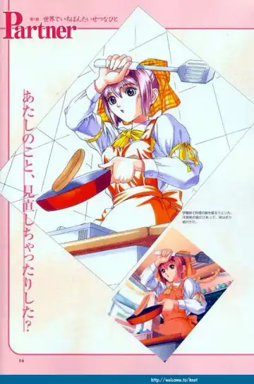 [Tony Taka] Partner ~Sekai de Ichiban Taisetsu na Hito~ CG & Genga Shuu Fhentai - Page 15