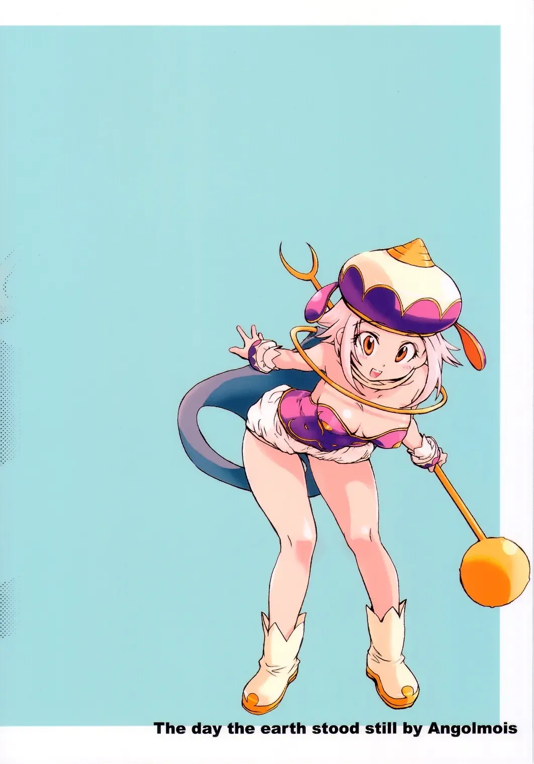 [James Hotate] Angol Moa-chan no Chikyuu ga Seishi suru Hi - The Day The Earth Stood Still by Angolmois Fhentai - Page 2