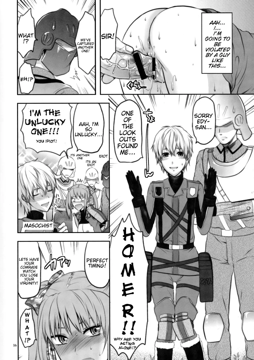 [Yuzuki N Dash] Senjou no Tsundere Buntaichou | The Tsundere Squad Commander of the Battlefield Fhentai - Page 16