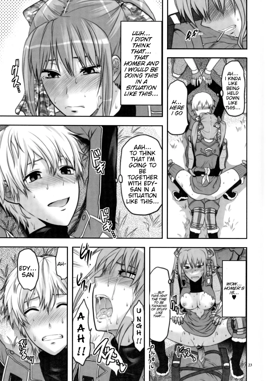 [Yuzuki N Dash] Senjou no Tsundere Buntaichou | The Tsundere Squad Commander of the Battlefield Fhentai - Page 23