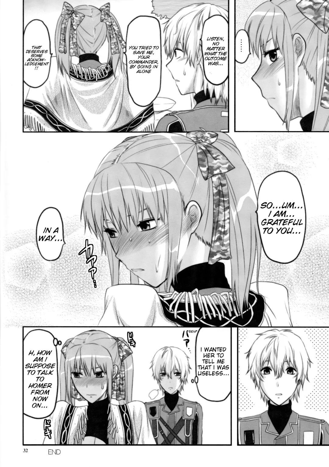[Yuzuki N Dash] Senjou no Tsundere Buntaichou | The Tsundere Squad Commander of the Battlefield Fhentai - Page 32