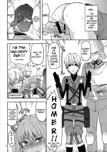 [Yuzuki N Dash] Senjou no Tsundere Buntaichou | The Tsundere Squad Commander of the Battlefield Fhentai - Page 16
