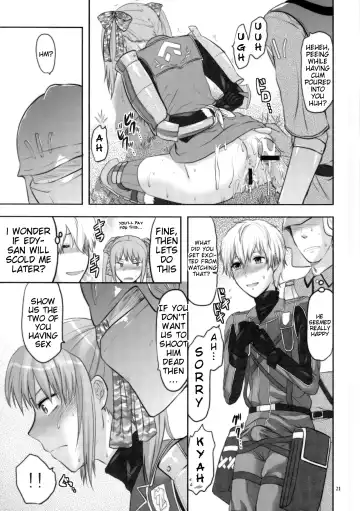 [Yuzuki N Dash] Senjou no Tsundere Buntaichou | The Tsundere Squad Commander of the Battlefield Fhentai - Page 21