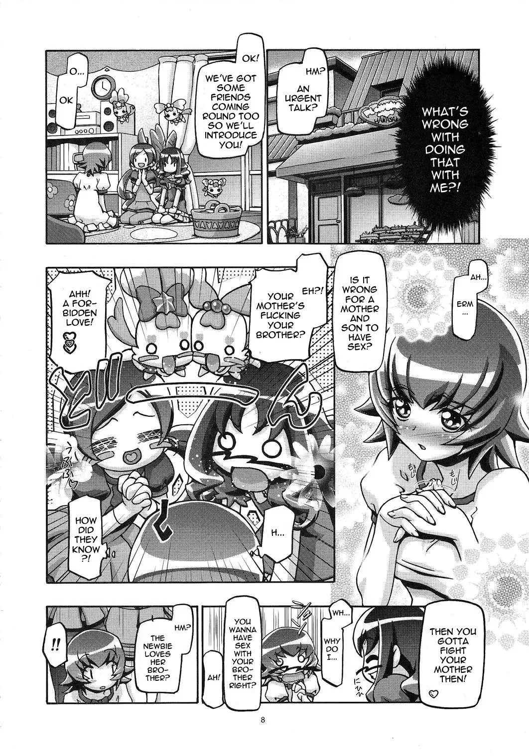 [Kousaka Jun] Myodouinge no Katei no Jijou | The Myoudouin Family Situation Fhentai - Page 7