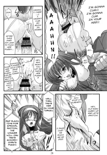 [Aizawa Hiroshi - Iwasaki Hiromasa] Shiori Dai-Juunana-Shou Kyouran no Dorei Ichiba Fhentai - Page 27