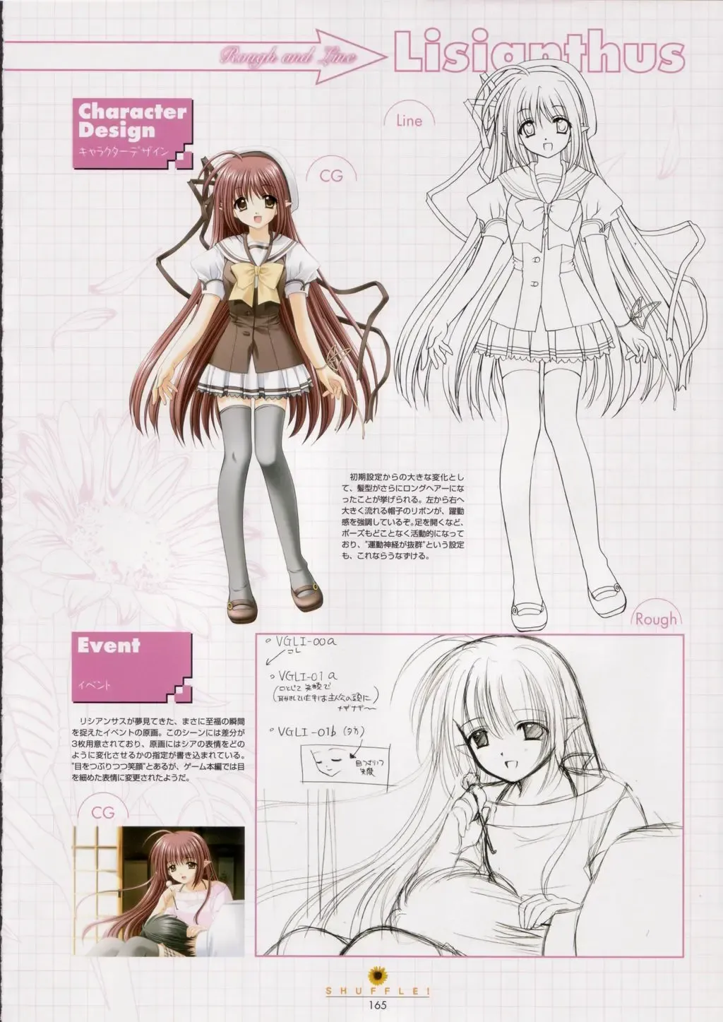 [Nishimata Aoi - Suzuhira Hiro] SHUFFLE! Visual Fan Book Fhentai - Page 166