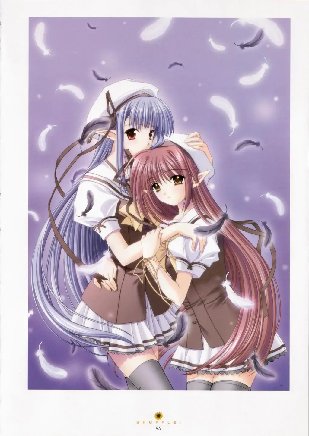 [Nishimata Aoi - Suzuhira Hiro] SHUFFLE! Visual Fan Book Fhentai - Page 96