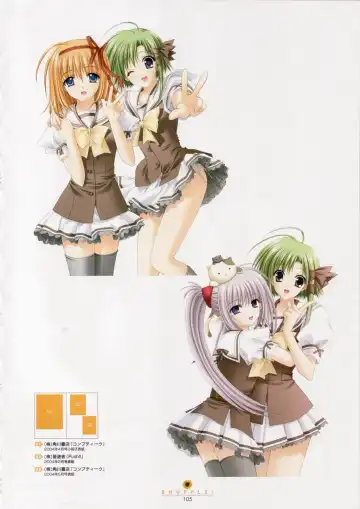 [Nishimata Aoi - Suzuhira Hiro] SHUFFLE! Visual Fan Book Fhentai - Page 106