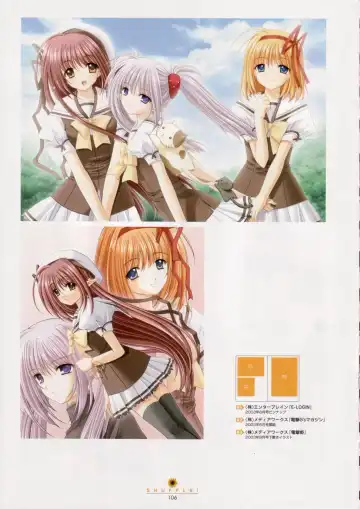 [Nishimata Aoi - Suzuhira Hiro] SHUFFLE! Visual Fan Book Fhentai - Page 107