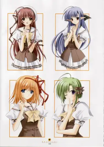 [Nishimata Aoi - Suzuhira Hiro] SHUFFLE! Visual Fan Book Fhentai - Page 109