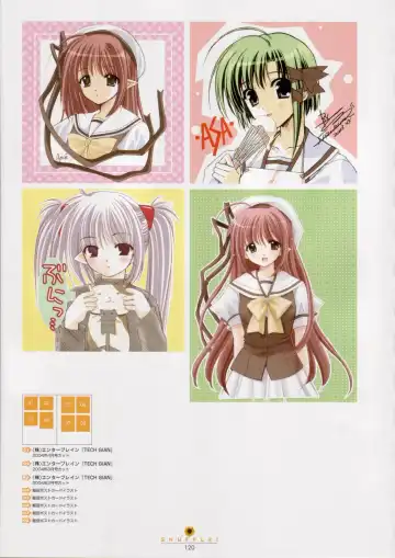 [Nishimata Aoi - Suzuhira Hiro] SHUFFLE! Visual Fan Book Fhentai - Page 121