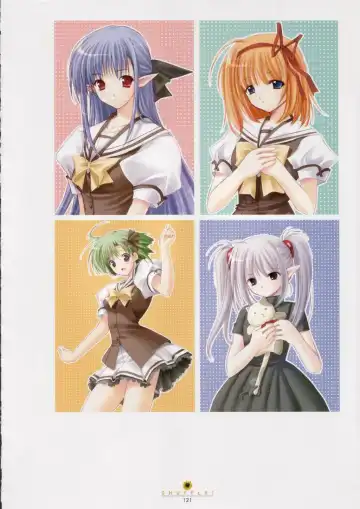 [Nishimata Aoi - Suzuhira Hiro] SHUFFLE! Visual Fan Book Fhentai - Page 122