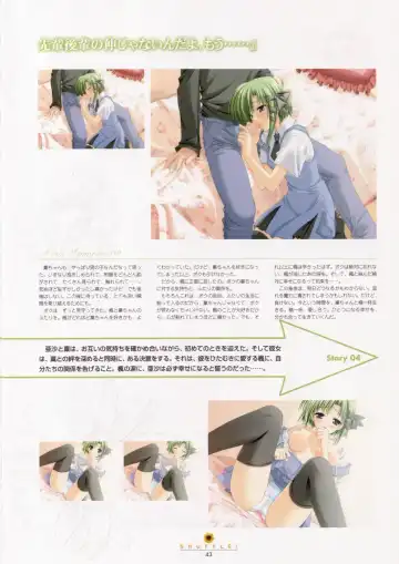 [Nishimata Aoi - Suzuhira Hiro] SHUFFLE! Visual Fan Book Fhentai - Page 44