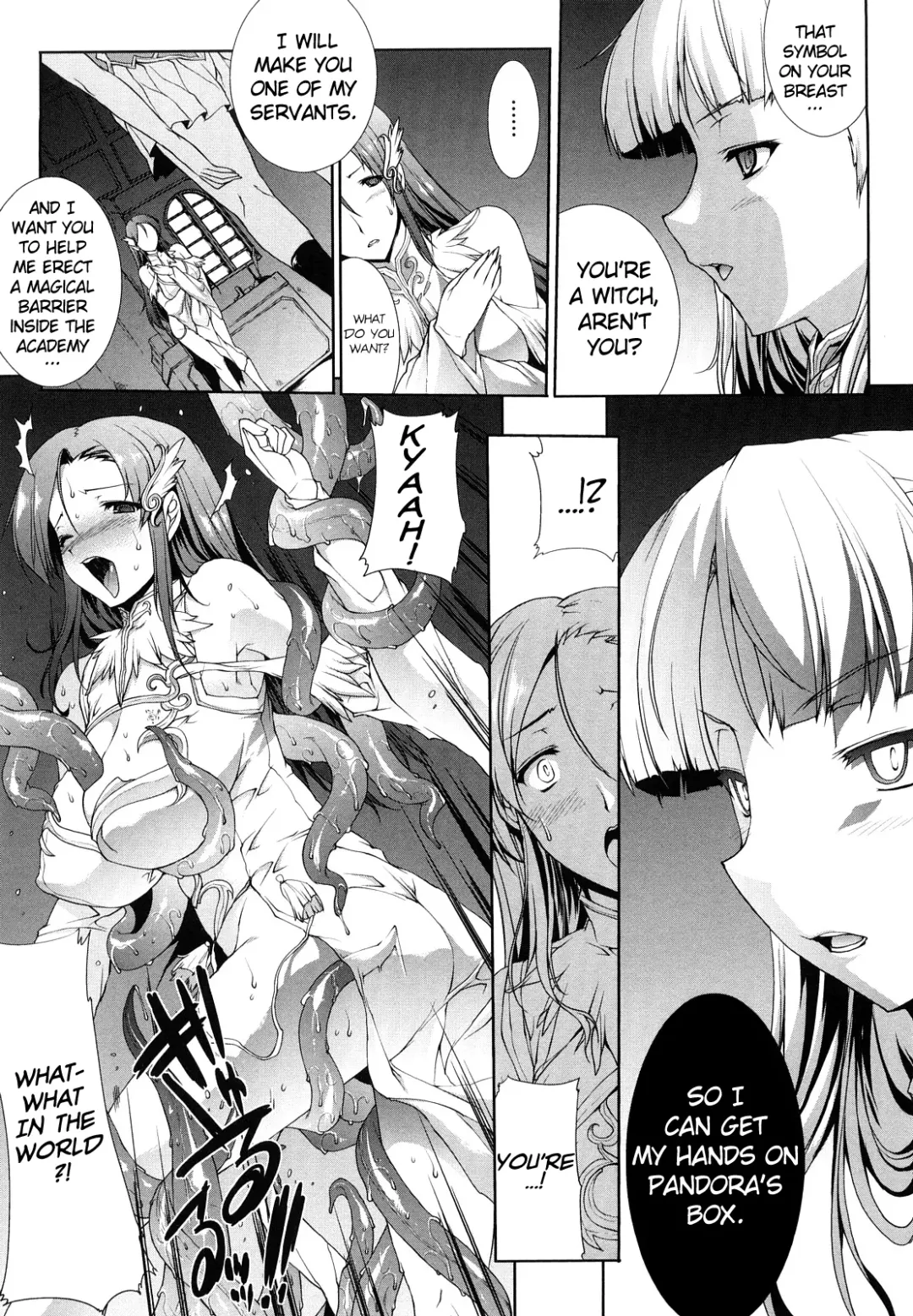[Erect Sawaru] Pandra -Shiroki Yokubo Kuro no Kibou- Fhentai - Page 62
