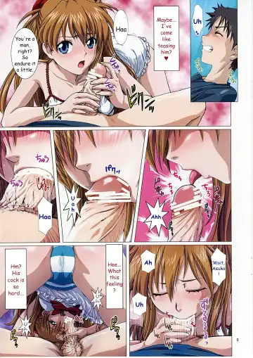 [Nanno Koto] Asuka no Shojo Teki Shougeki | Asuka's Virgin Shock Fhentai - Page 5