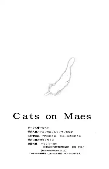 [Bakkon Tamago - Maririn Anaka] Cats on Maes Fhentai - Page 22
