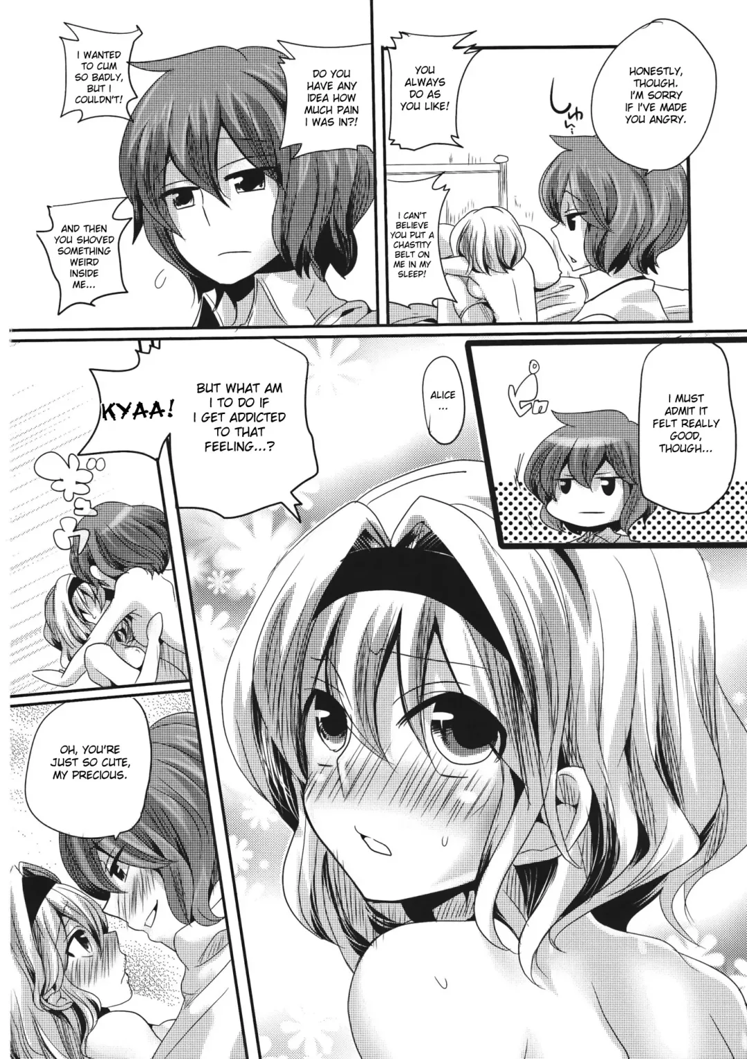 [Doumou] Yuuka ga do S de Alice ga M de | Yuuka is a Sadist, While Alice is a Masochist Fhentai - Page 29