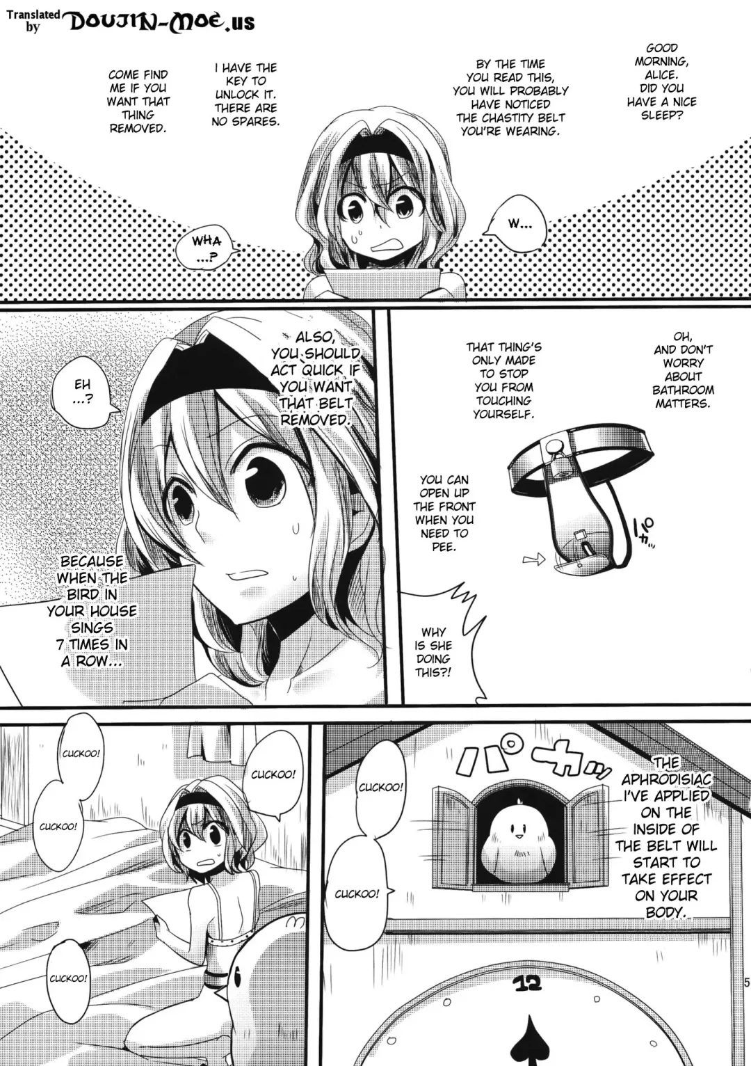 [Doumou] Yuuka ga do S de Alice ga M de | Yuuka is a Sadist, While Alice is a Masochist Fhentai - Page 4