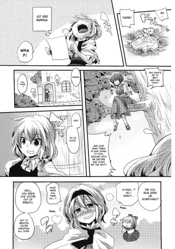 [Doumou] Yuuka ga do S de Alice ga M de | Yuuka is a Sadist, While Alice is a Masochist Fhentai - Page 6