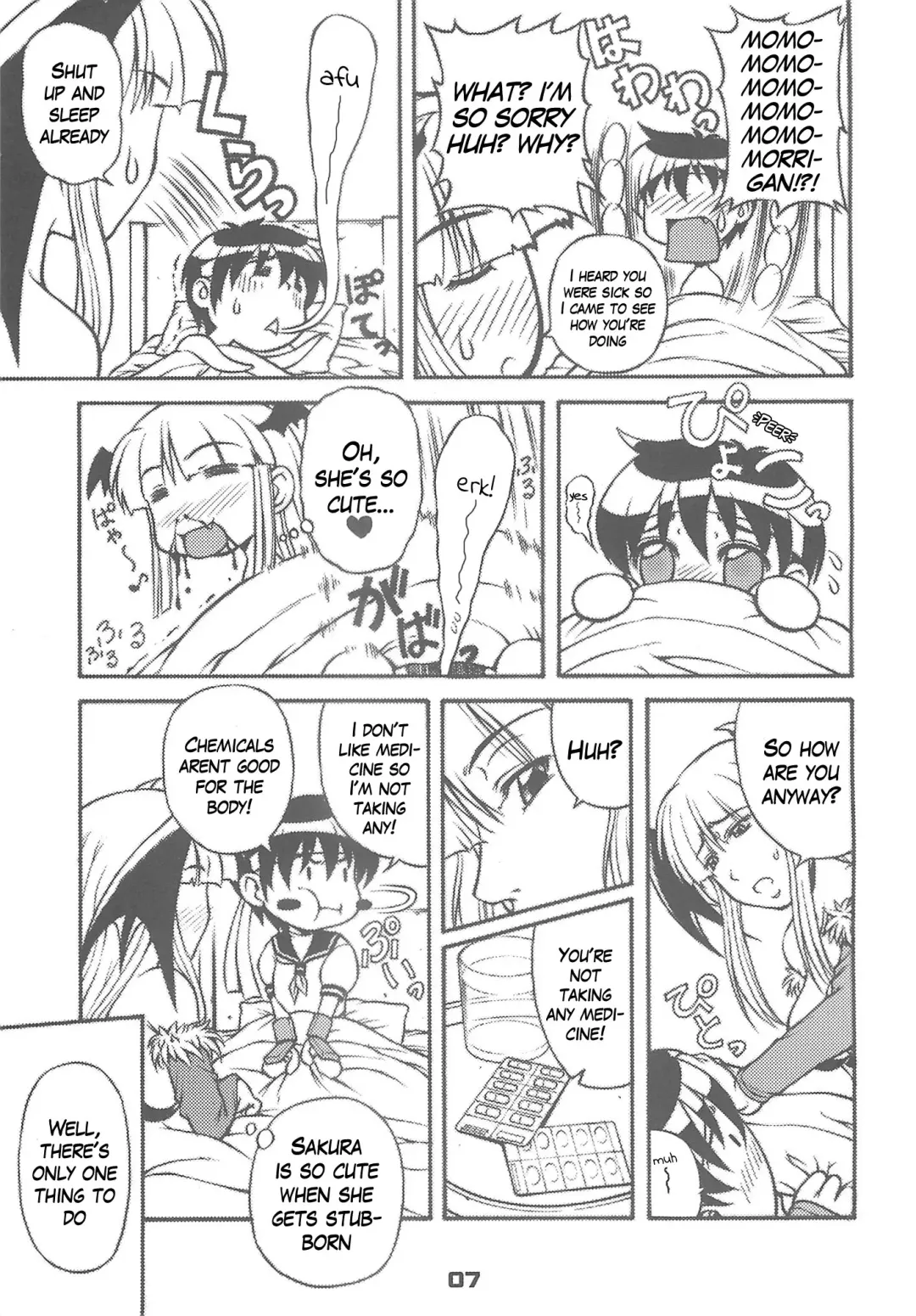 [Karura Jun] Sailor fuku to Kikai jin Koumori Oppai | Sailor Suit & Vampire Tits! Fhentai - Page 7