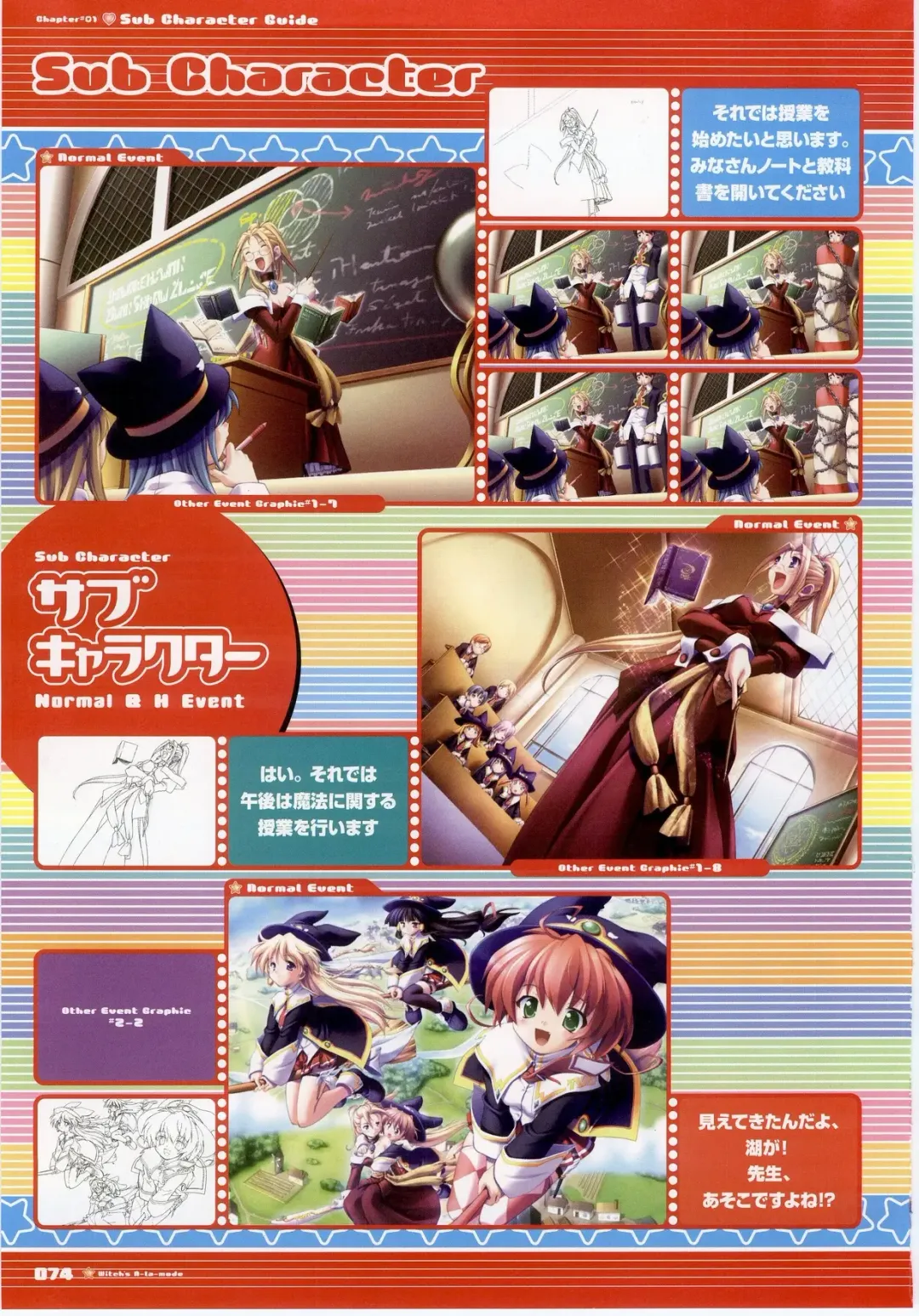 Majokko A La Mode - Visual Fan Book.rar Fhentai - Page 74