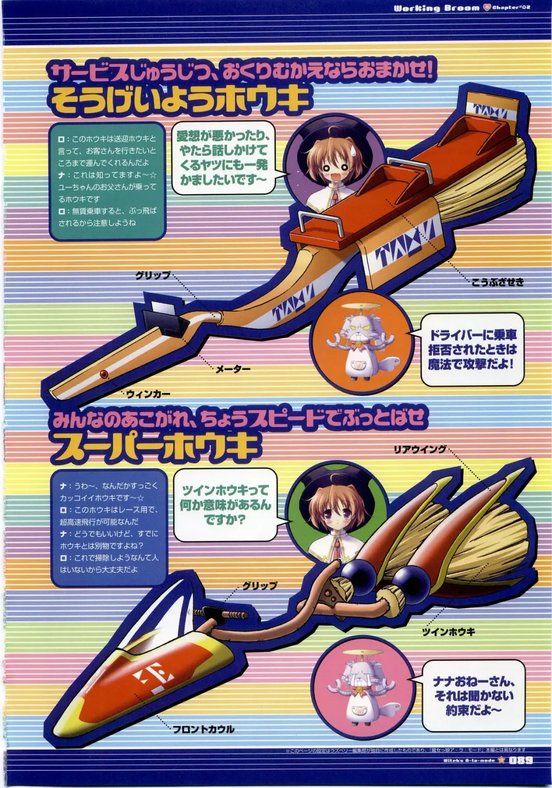 Majokko A La Mode - Visual Fan Book.rar Fhentai - Page 89