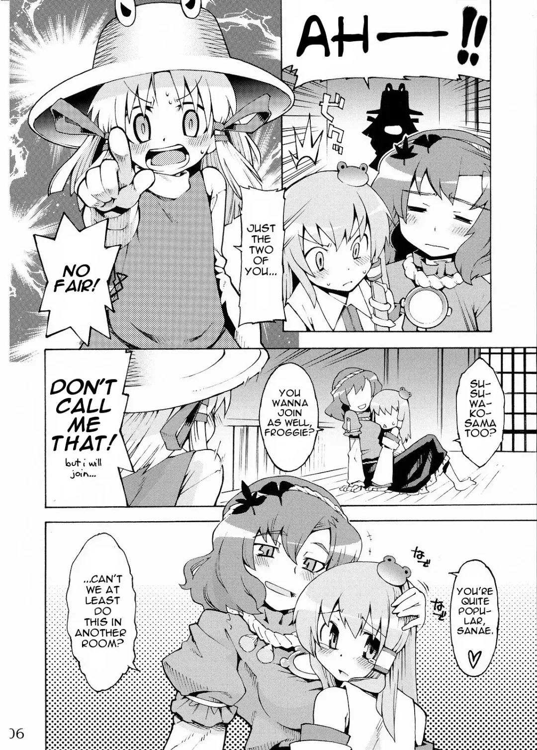 [Gengorou] Kami-sama to Issho! Happy every day! Fhentai - Page 6
