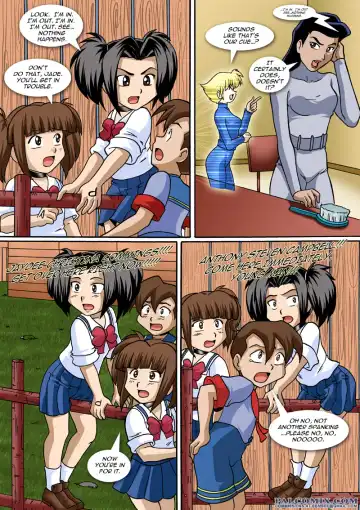 Jade Chan Adventures 4 - First Day's Penny Lessons ENG Fhentai - Page 18