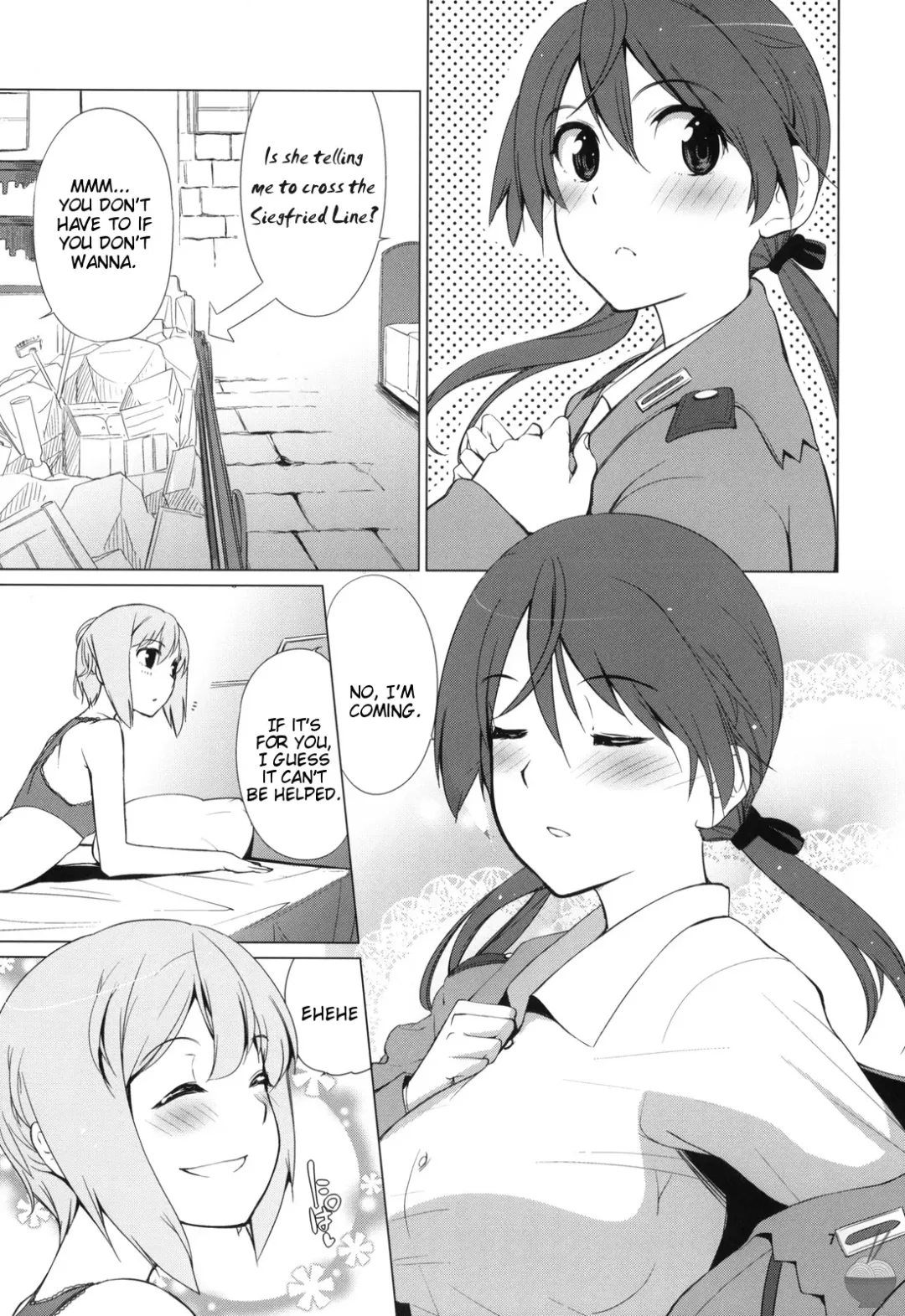 [Touge Hiro] Karlsland Gunjin tarumono 1 ni Erica 2 ni Erica 3・4 mo Erica ikaryakuda! Fhentai - Page 6