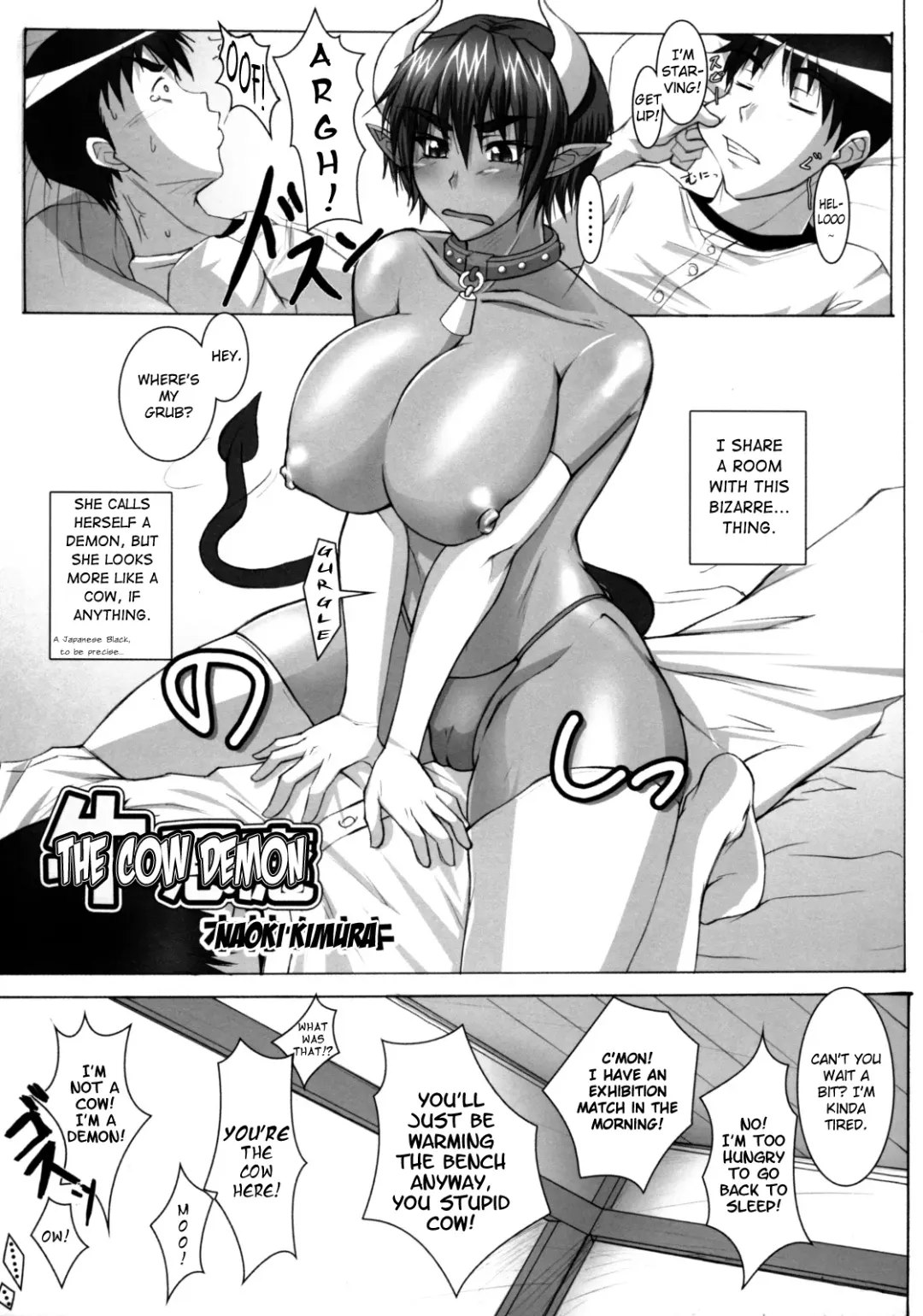[Kimura Naoki] Ushi Akuma | The Cow Demon Fhentai - Page 1
