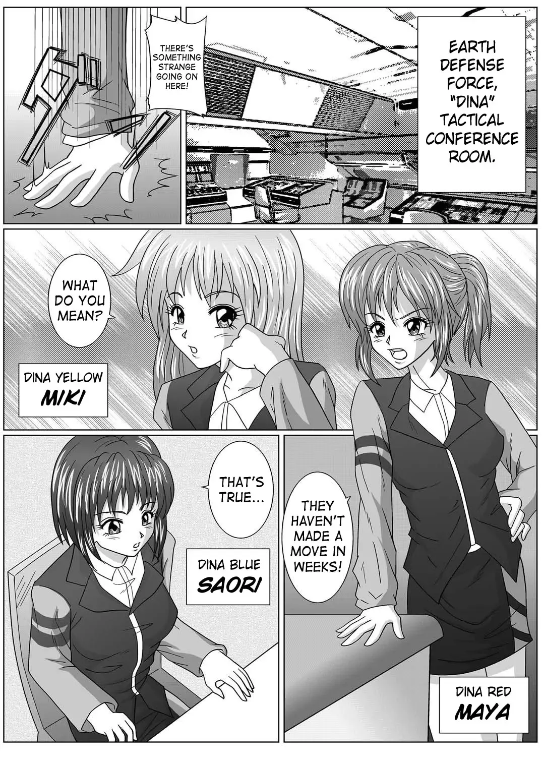 [Monmon - Yukimi] Tokubousentai Dinaranger ~Heroine Kairaku Sennou Keikaku~ Vol. 01 Fhentai - Page 6