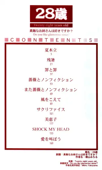 [Yokoyama Michiru] 28-sai ~Twenty-Eight Years Old | Do You Like Glamorrous Sister?~ Fhentai - Page 4