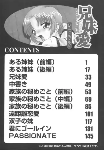 [Hindenburg] Kyoudai Ai | Sibling love Fhentai - Page 159