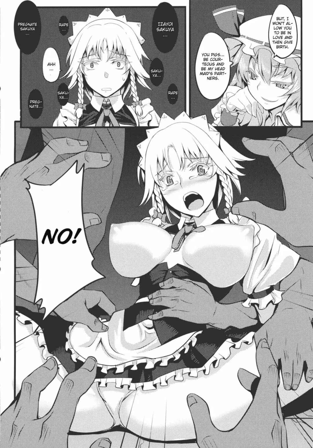[Johnny] Izayoi Sakuya no Nerenai Yoru Fhentai - Page 8