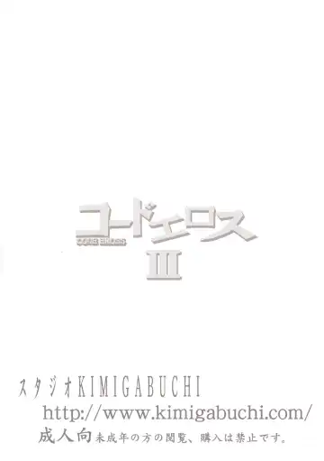 [Kimimaru] Code Eross 3: Waga Na wa Ero Fhentai - Page 34