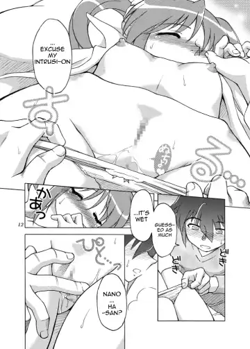 [Shaa Peipei] Sotto, Oyasumi Nanoha-san Fhentai - Page 11
