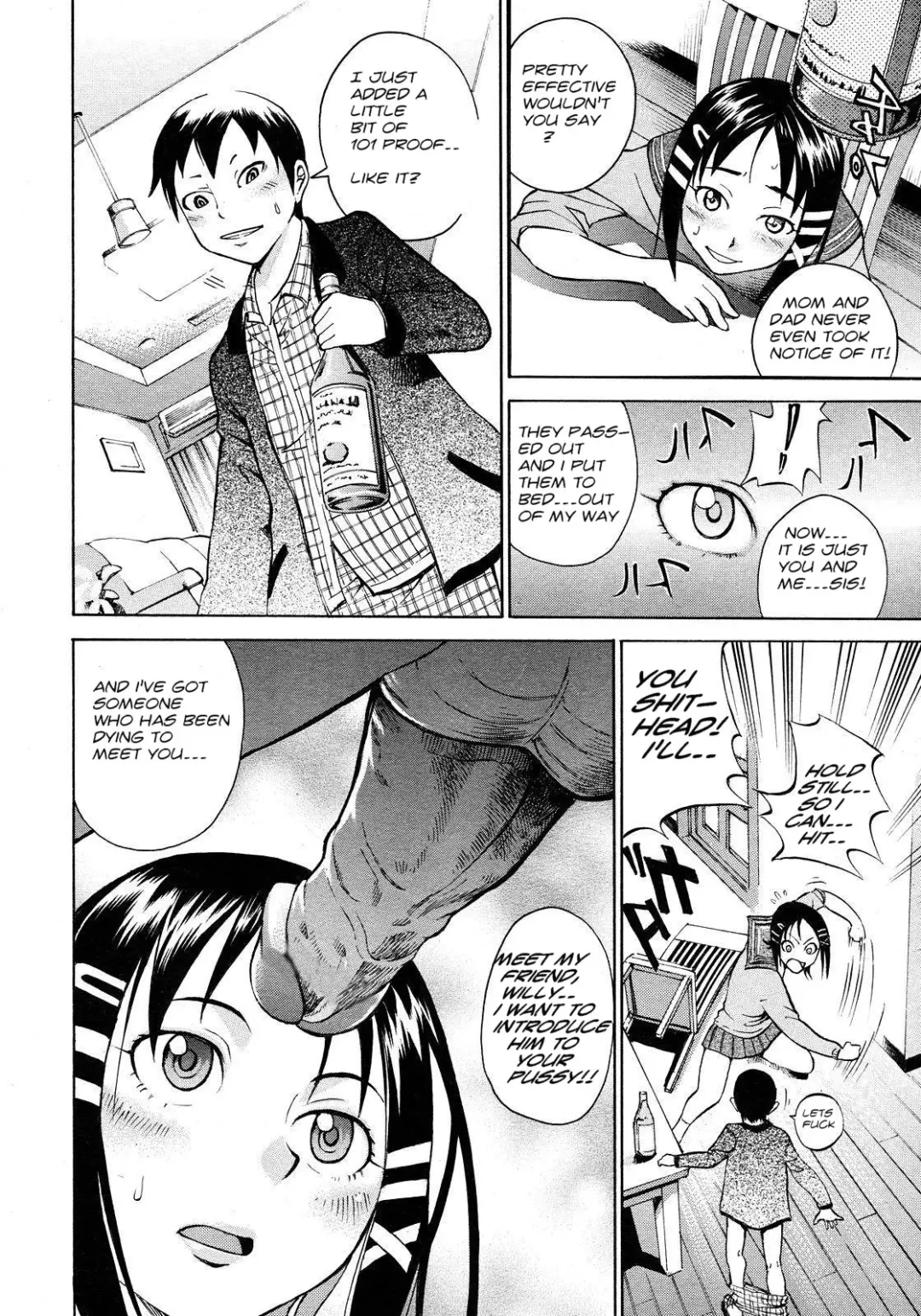 [Seta Aomaru] Getting Sis Drunk Fhentai - Page 3