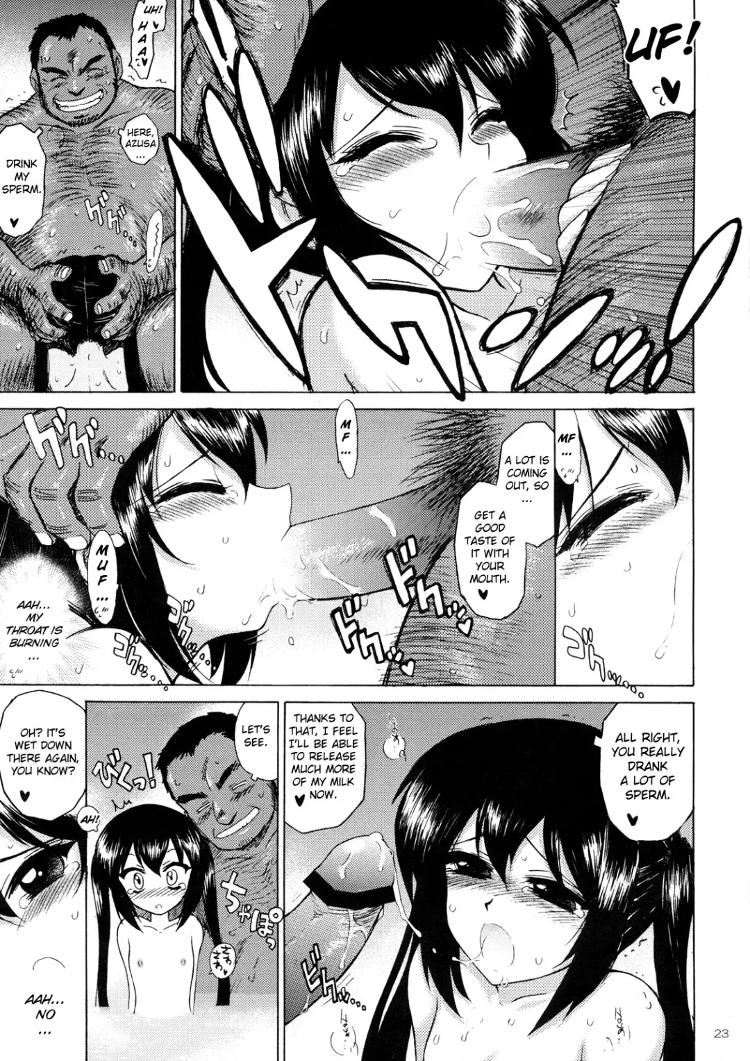[Kuroinu Juu] Azunyan to Dokidoki Chikan Densha Fhentai - Page 22